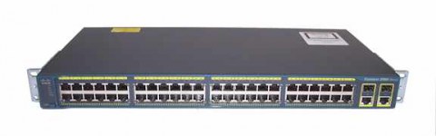 Cisco Catalyst 2960 Plus 48 10_100 + 2 T_SFP LAN Base, у-4, Баград.рф